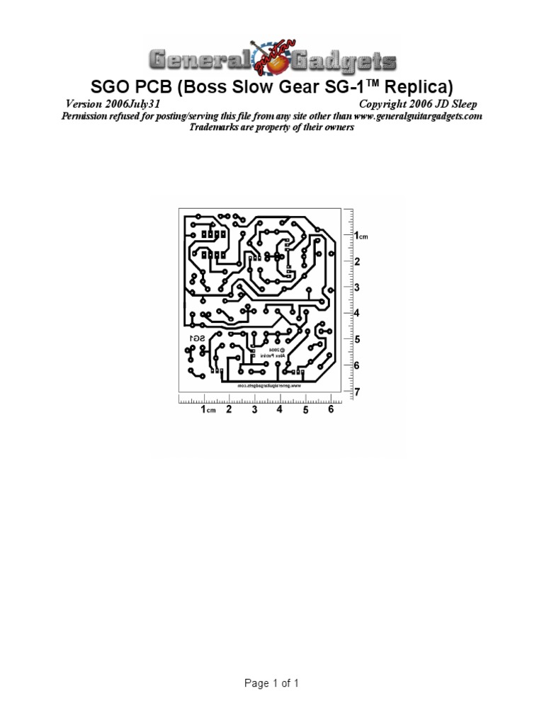 GGG Sgo PCB | PDF