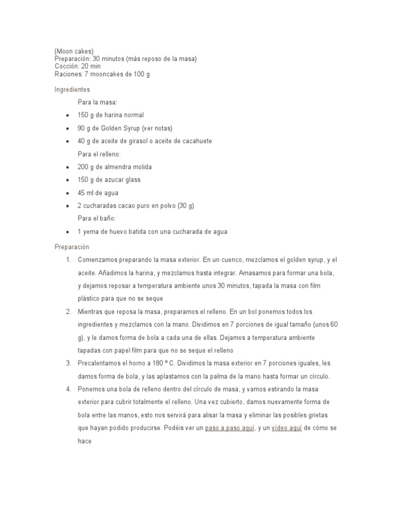 Moon Cakes | PDF