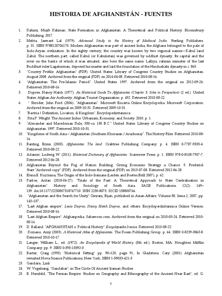 History of Afghanistan PDF Afghanistan Haqqani Network