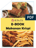 Ebook Makanan Krispi