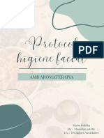 Protocol Higiene Facial Amb Aromaterapia