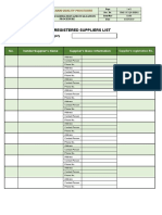 02 Registered Suppliers List