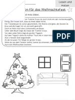 Lesen Und Malen Weihnachten Dekoration