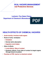 Chemical Hazard PPE Guide