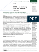 2018-Evaluation of PD-L1 PD-1 On Circulating Tumor Cells in Patients With Advanced Non-Small Cell Lung Cancer