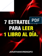 7 Estrateguias para Leer Un Libro Por Dia