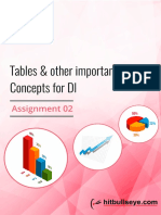 Online Tables Assignment -02 Title