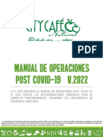 Manual operaciones City Café post COVID