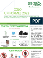 Protocolo Uniformes City Café 2022 (Restaurante)