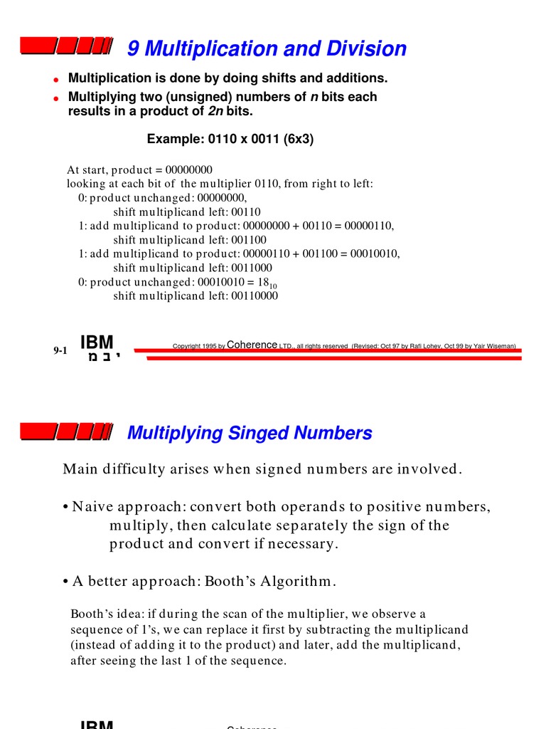 9 Multiplication and Division | PDF | Multiplication | Division ...