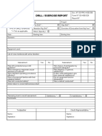 Drill Report Template