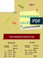 Possessiveadjectives