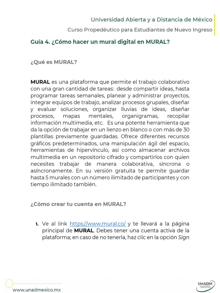 Cómo crear un mural digital en MURAL | PDF | Hipervínculo | Archivo de ...