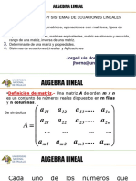 Módulo #1 ALGEBRA LINEAL