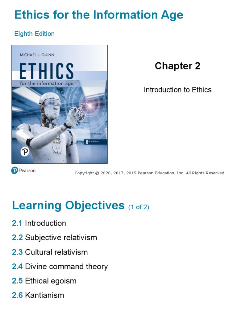 QUINN+Edition+8+Chapter+2 AccessiblePPT2022 | PDF | Utilitarianism | Virtue