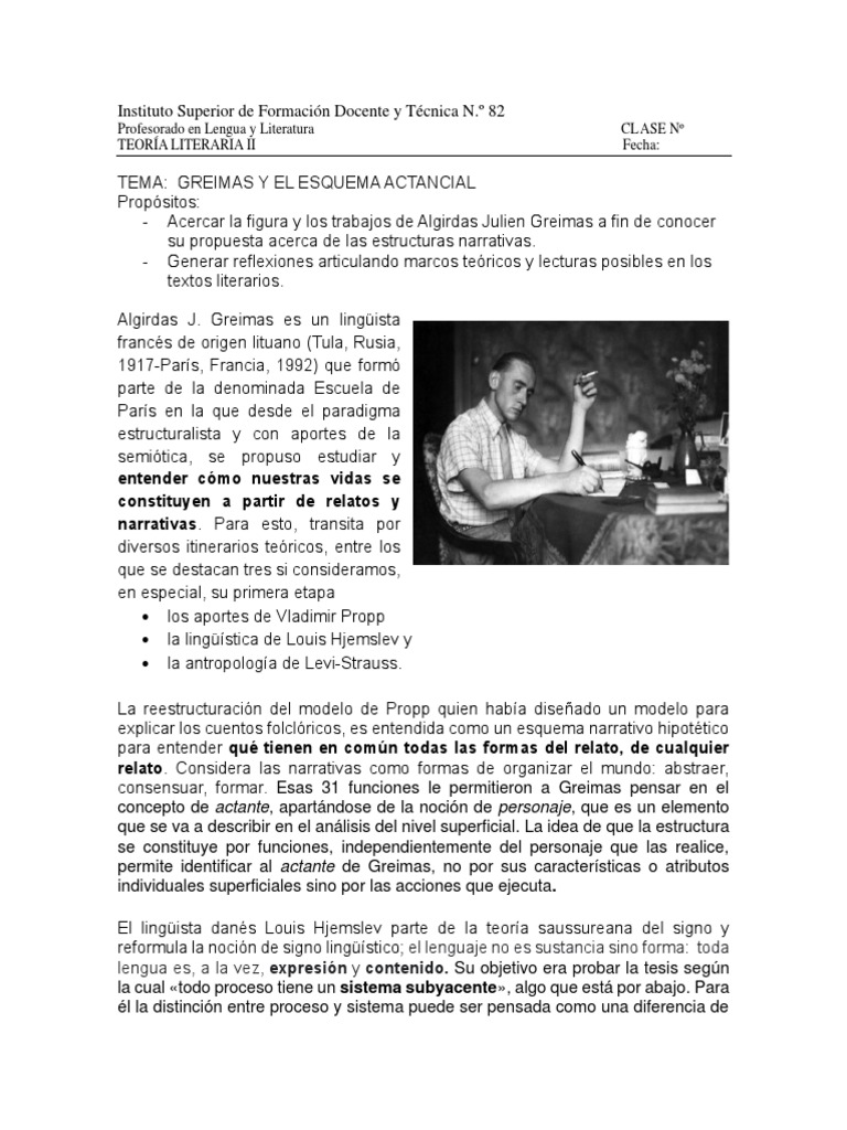 Teoria ii clase a greimas ea pdf ling stica ciencia cognitiva