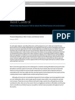 Rajasekaran (2019) Rent Control What - Does - The - Research - Tell - Us - About - The - Effectiveness - of - Local - Action