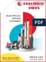 Precision Electrical Pricelist - 05.04.2022