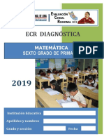 ECR Diagnóstica Matemática 6° Primaria