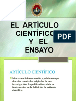 6 El Artículo Científico