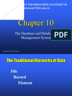 CHAP10-database & Dtabase MGT System