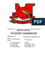 WJM Student Handbook 2022-2023