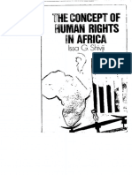 Concept of Human Rights in Africa