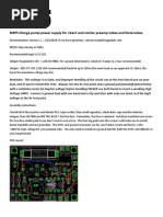 SMPS Charge Pump Power Supply Documentation 1.1