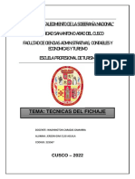 Tecnicas de Fichaje