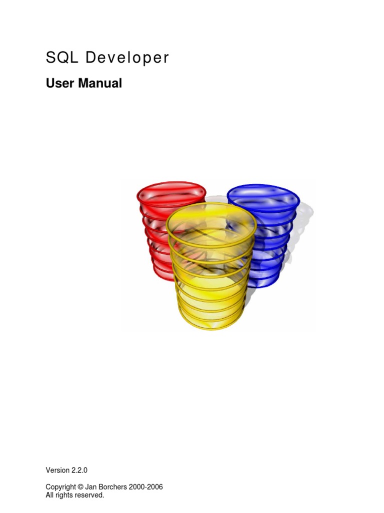 SQL Developer User Manual en | PDF