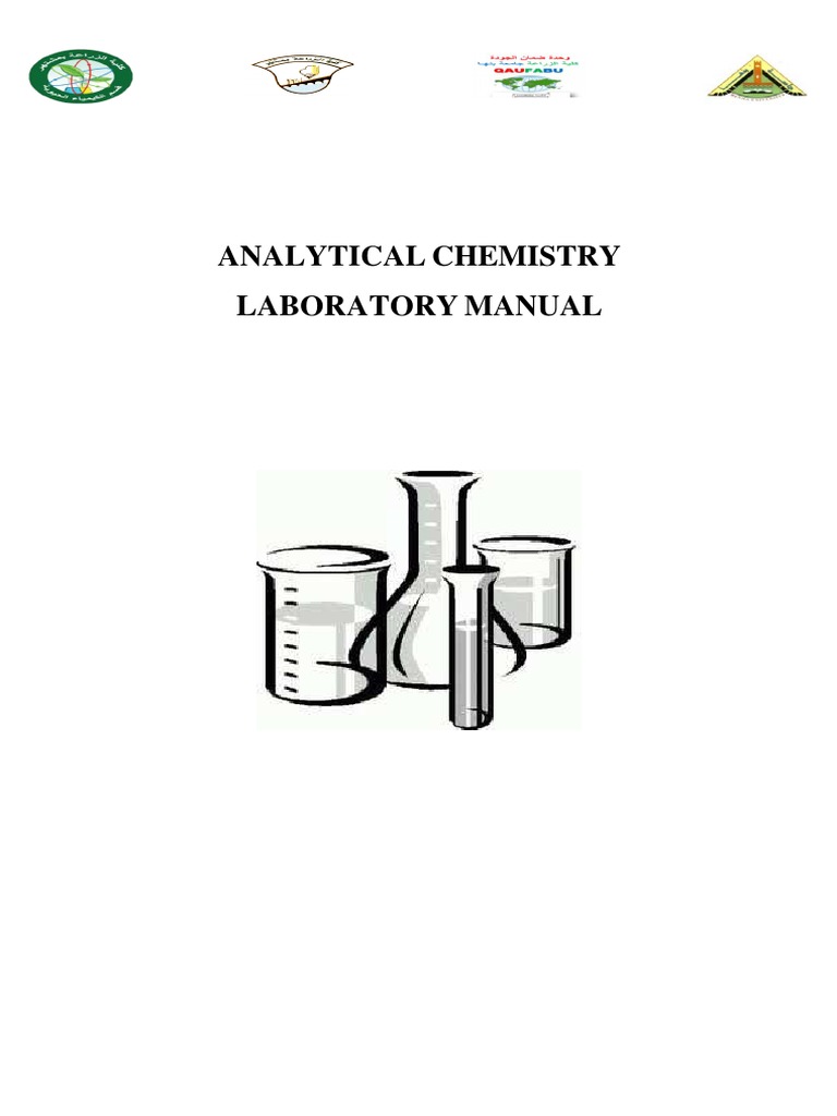 Analytical chemistry laboratory manual pdf titration chemistry