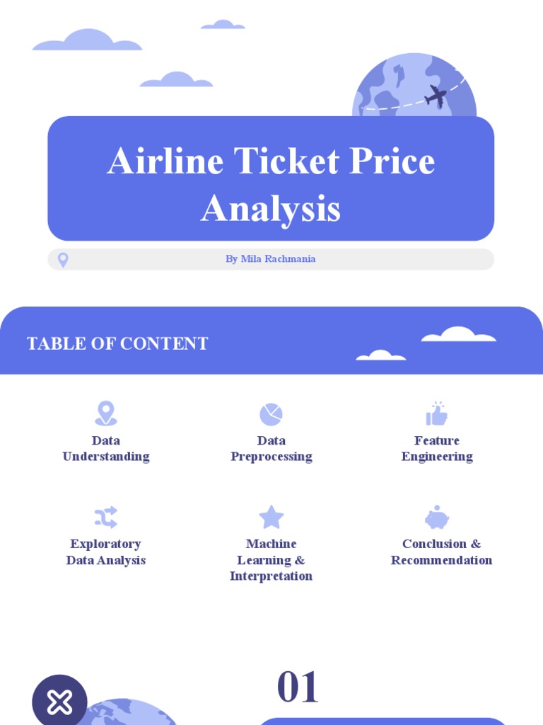 Airline Ticket Price Analysis PDF Airlines Low Cost Carrier
