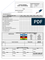 FO - EIM-LCH-59 Lista de Chequeo. Pencil-Rectificadora. Rev 0