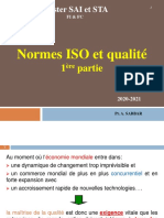 Normes ISO Et Qualité