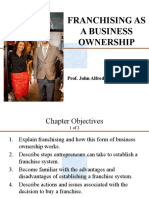 Cv9zzryhf - FRANCHISING AS A BUSINESS OWNERSHIP