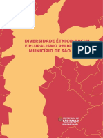 Diversidade Etnico Racial e Pluralismo Religioso No Municipio de Sao Paulo