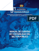 Plan de Cuentas Del Sector Publico