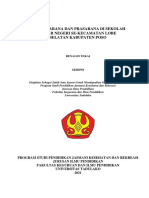 Survei Sarana Dan Prasarana Di Sekolah Dasar Negeri Se-Kecamatan Lore Selatan Kabupaten Poso