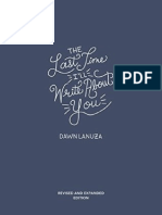 The Last Time Ill Write About You (Dawn Lanuza)