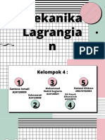 Kelompok 4 - Mekanika Lagrangian