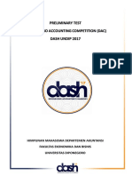 Soal Preliminary DAC DASH UNDIP   2017