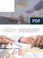 Licitación de Obras Públicas