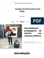 Especialização em Educação Musical Uergs