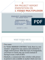 mid term project presentation on 4-channel video multiplexer