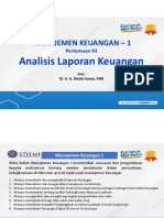 MKD #3 Analisis Laporan Keuangan