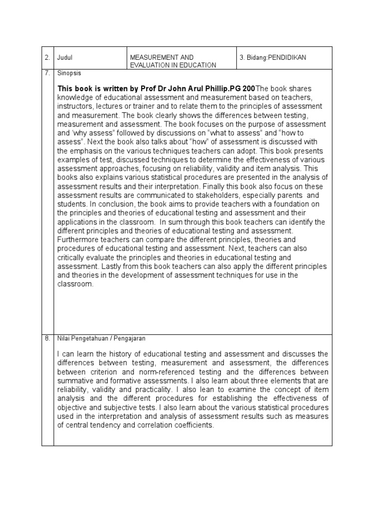 View of Educational Assessment Principles | PDF | Educational Assessment | Test ...