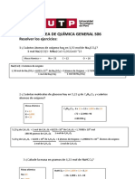 Cálculos química general ejercicios mol oxígeno glucosa NaHCO3