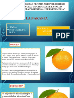 Beneficios, propiedades y contraindicaciones de la naranja