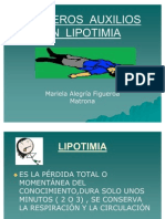 Primeros Auxilios Lipotimia