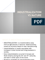 Industrialization Vs Nature and Quiz